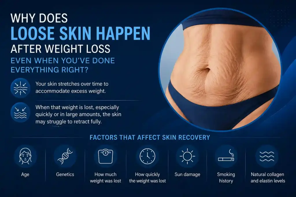 Why Does Loose Skin Happen After Weight Loss Even When You’ve Done Everything Right uk?