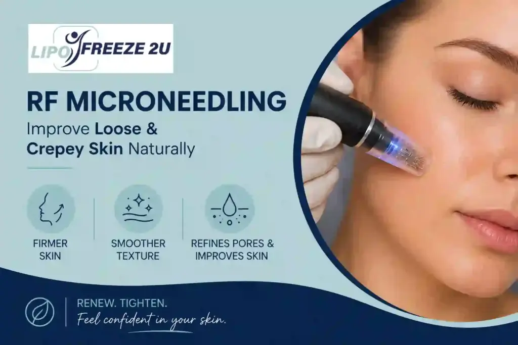 Can RF Microneedling Help Improve Loose and Crepey Skin uk?